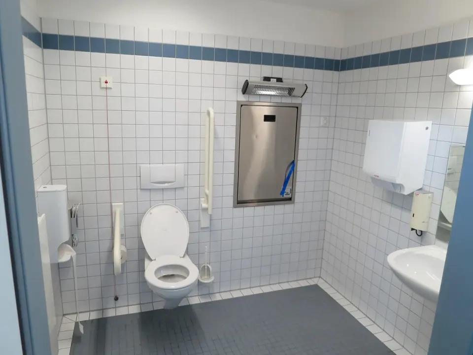 wc, barrier free toilet, disabled, changing table