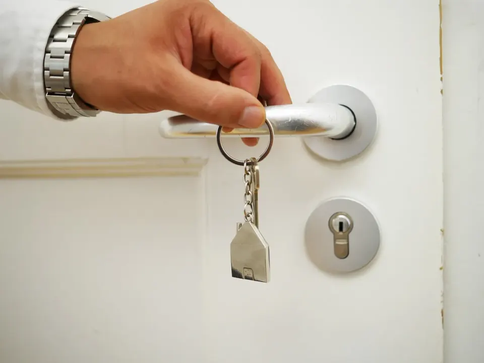 hand, key, house keys, keys